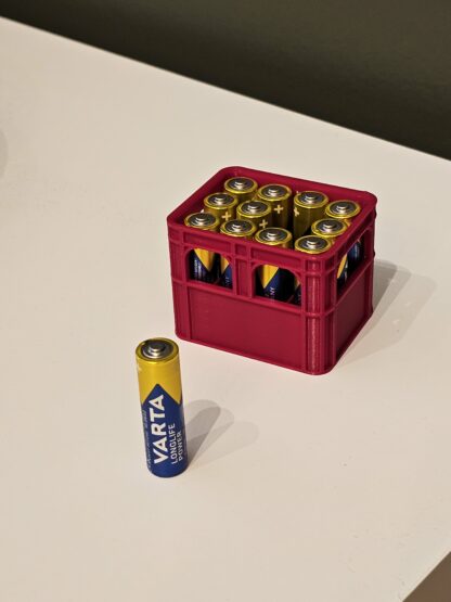 AA-batterikasse – Praktisk Oppbevaring